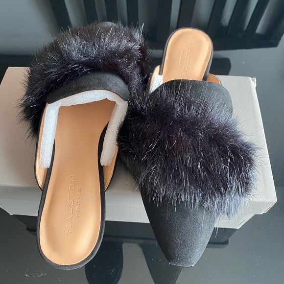 Halston Heritage mules - Picture 6 of 8